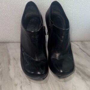 Balenciaga Sleek Black Ankle Booties size 7.5